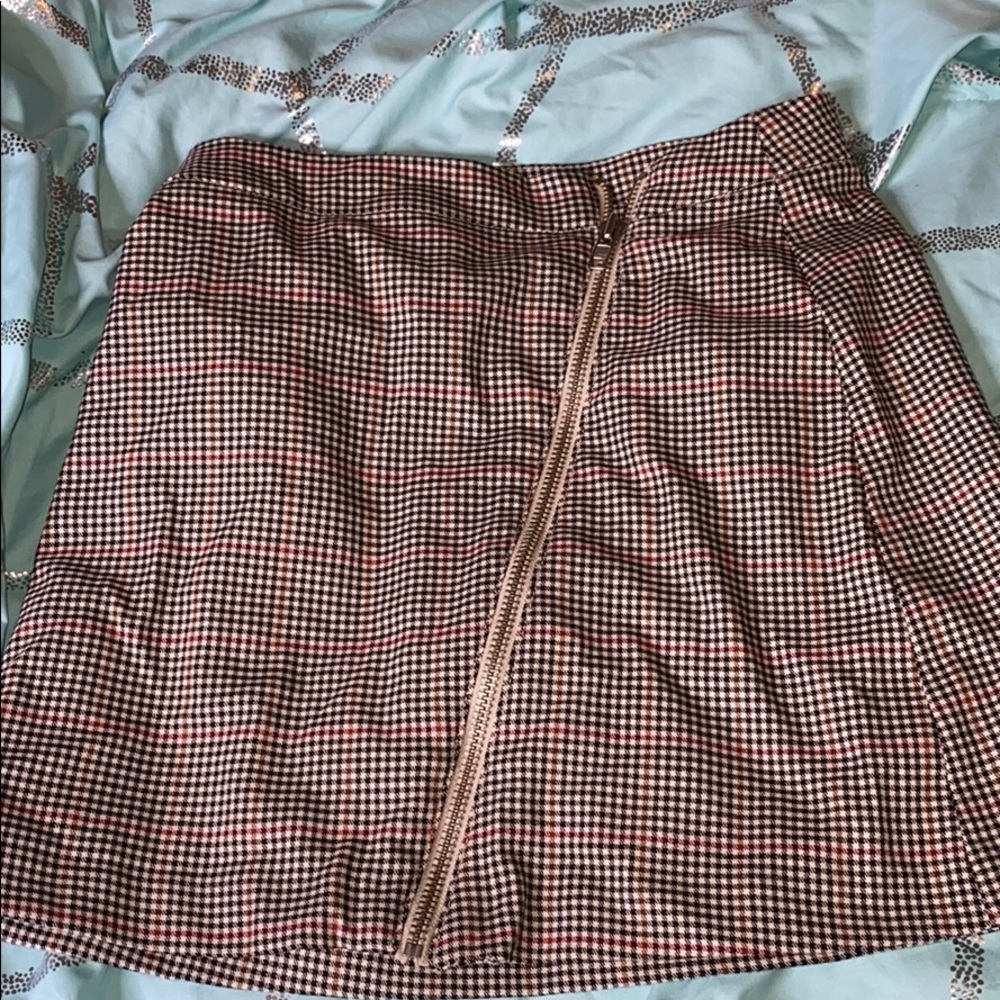 Plaid skirt